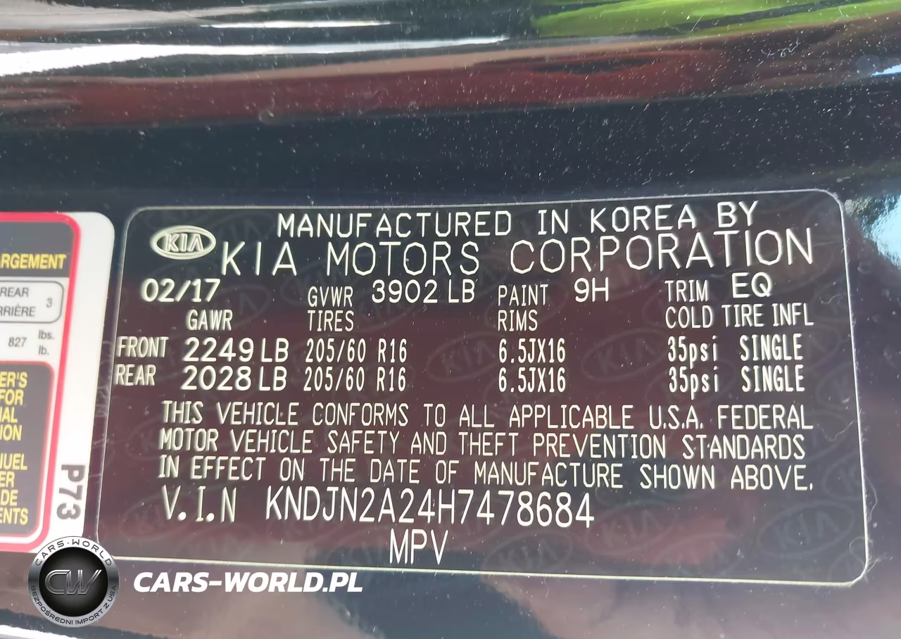 2017 Kia Soul VIN:KNDJN2A24H7478684 - 9