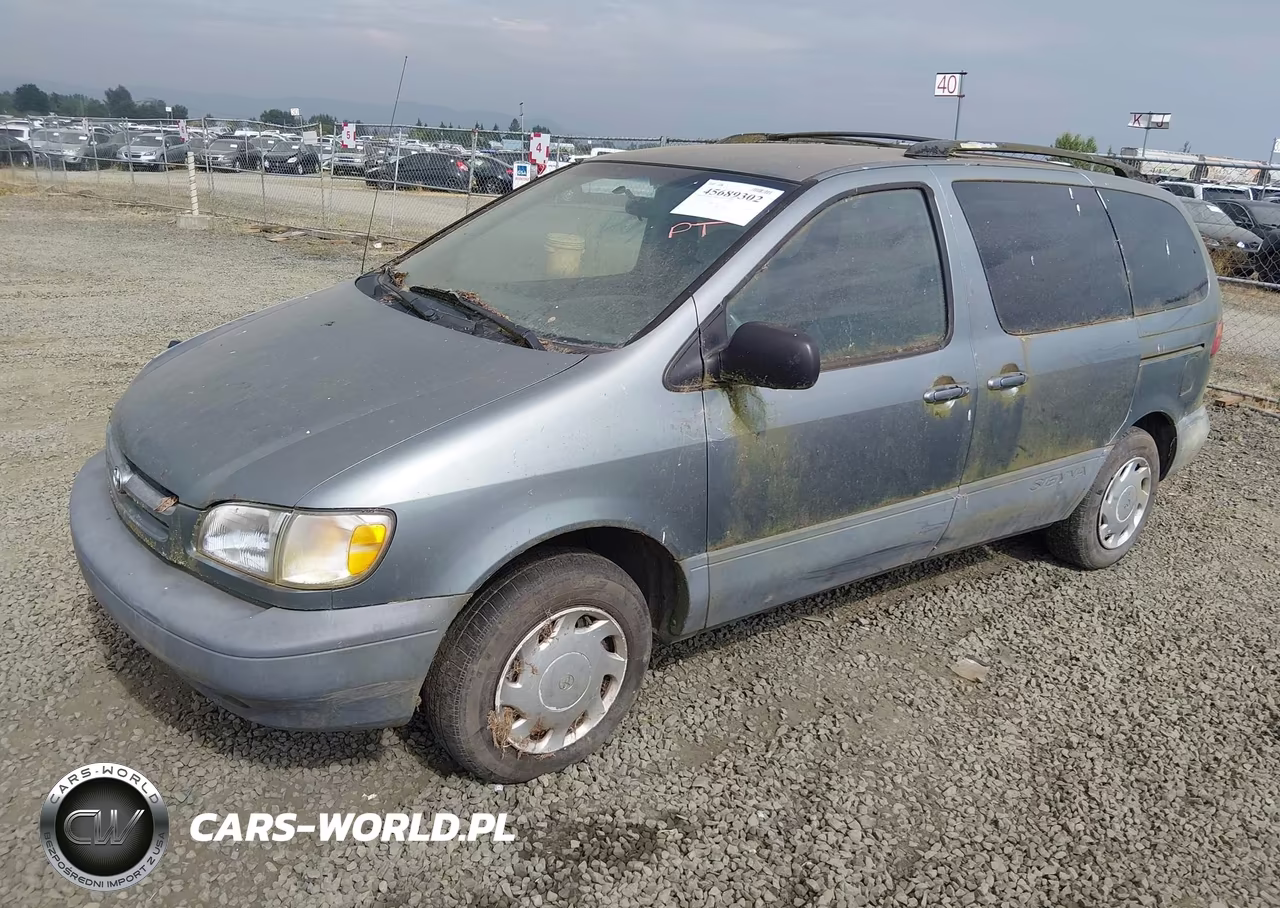 1999 Toyota Sienna Le VIN:4T3ZF13C2XU118235 - 2