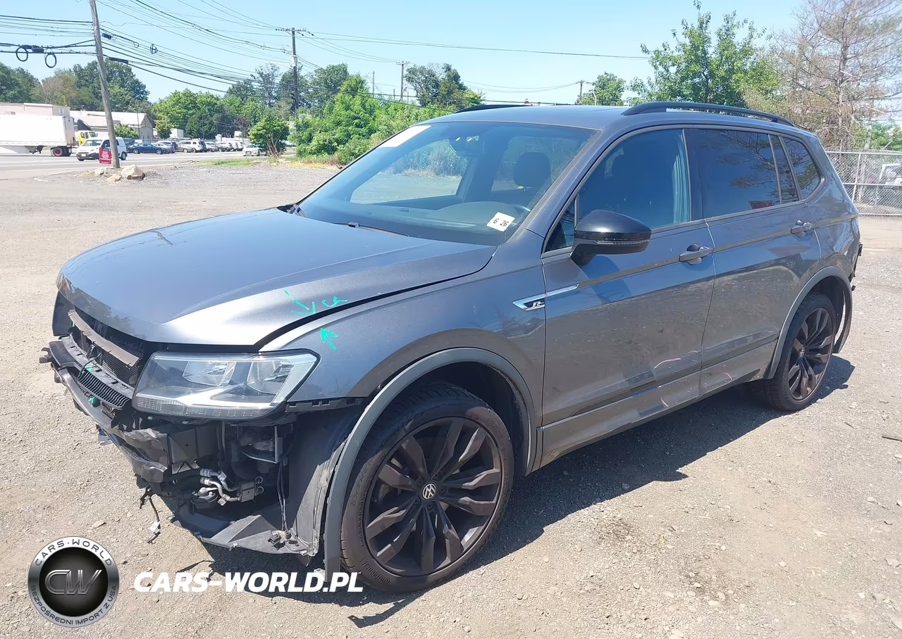 2021 Volkswagen Tiguan 2.0T Se-2.0T Se R-Line Black-2.0T Sel VIN:3VV2B7AX6MM115679 - 2