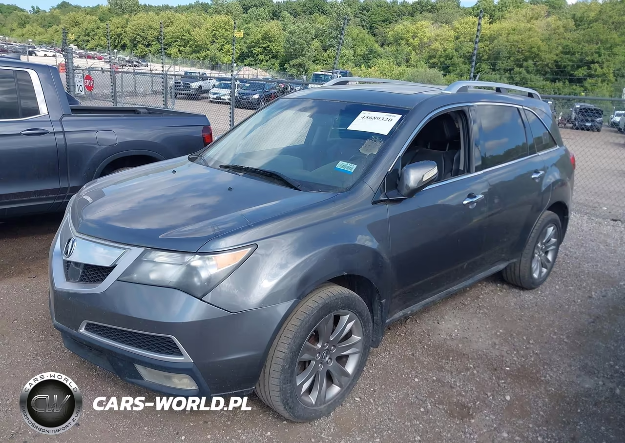 2012 Acura Mdx Advance VIN:2HNYD2H67CH513560 - 2