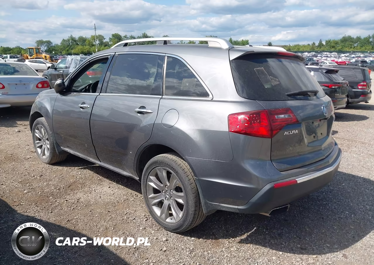 2012 Acura Mdx Advance VIN:2HNYD2H67CH513560 - 3