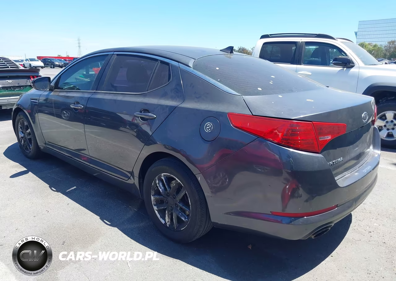 2011 Kia Optima Lx VIN:KNAGM4A70B5117733 - 3