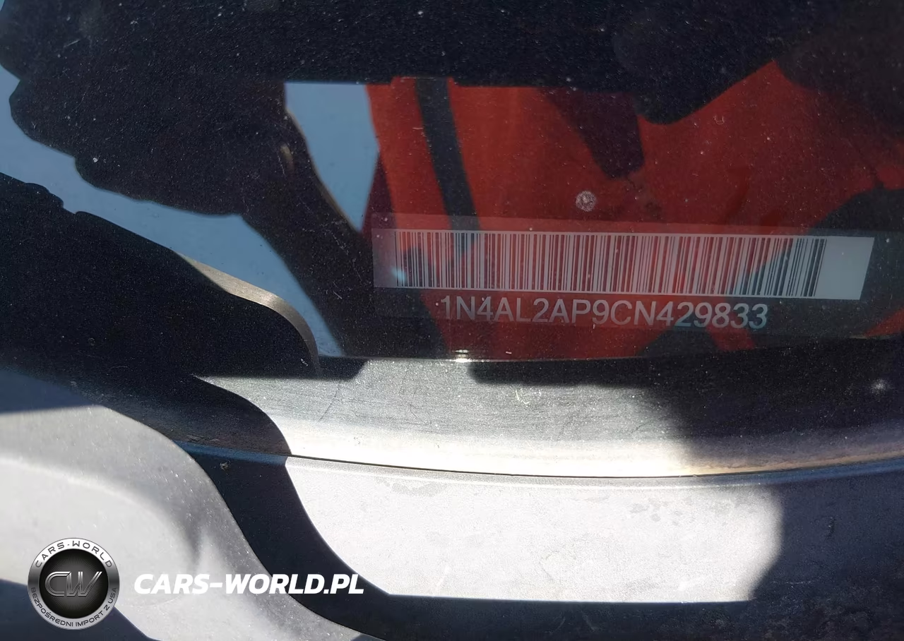 2012 Nissan Altima 2.5 S VIN:1N4AL2AP9CN429833 - 8