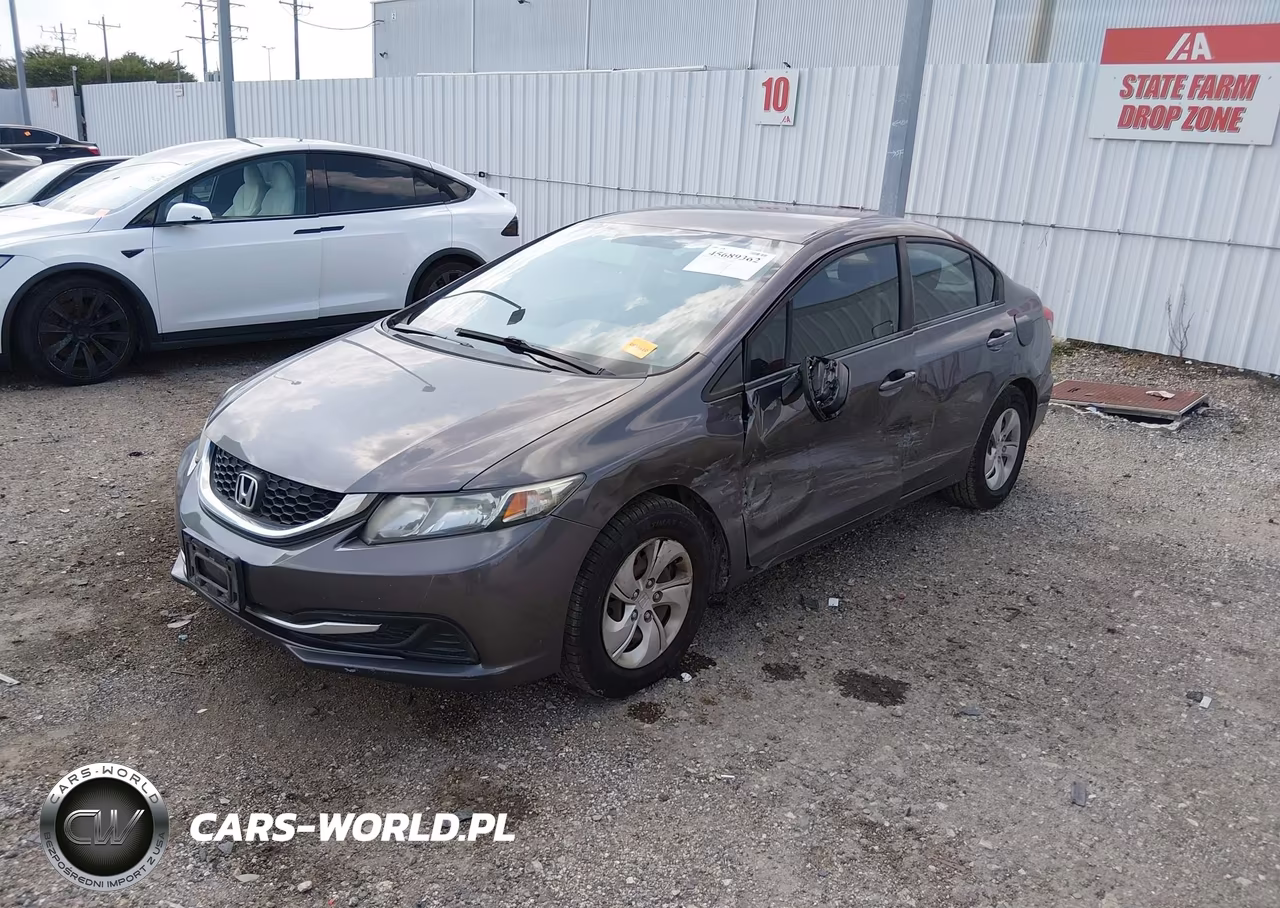 2015 Honda Civic Lx VIN:2HGFB2F51FH565060 - 2
