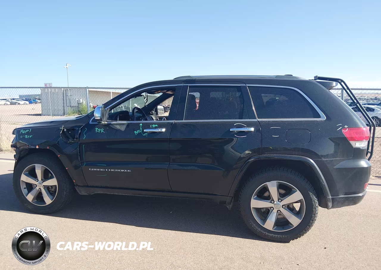 2014 Jeep Grand Cherokee Overland VIN:1C4RJFCT2EC187034 - 14