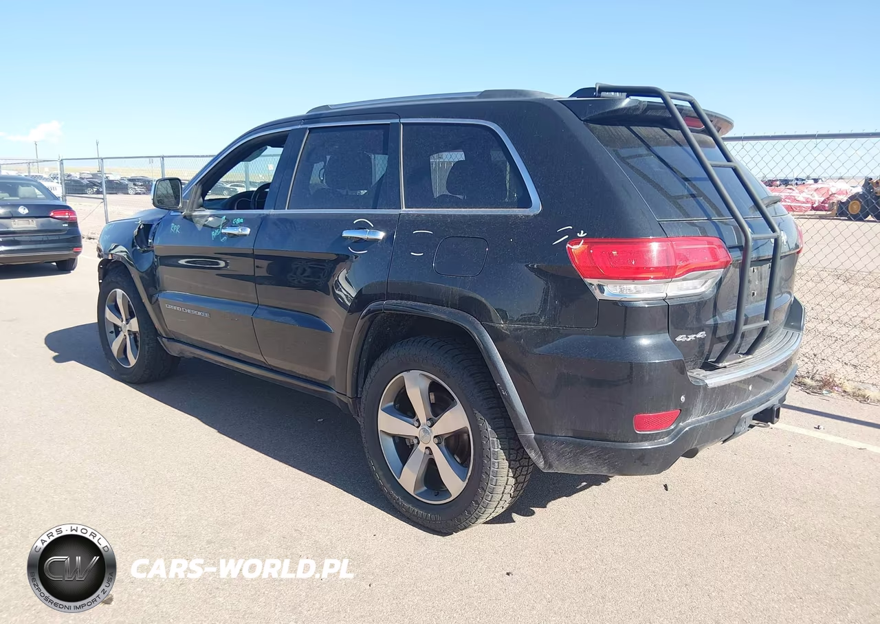 2014 Jeep Grand Cherokee Overland VIN:1C4RJFCT2EC187034 - 3