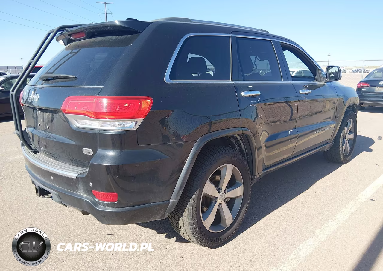 2014 Jeep Grand Cherokee Overland VIN:1C4RJFCT2EC187034 - 4
