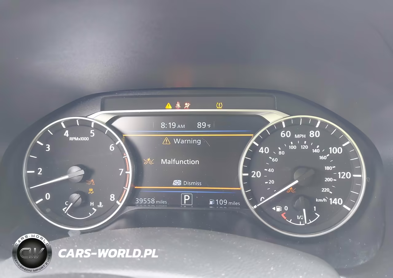 2025 Nissan Altima Sv Fwd VIN:1N4BL4DV0SN354996 - 7
