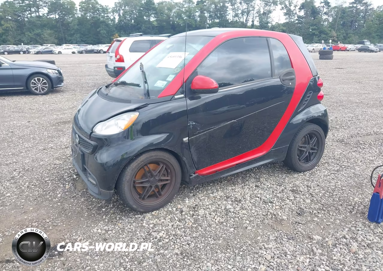 2013 Smart Fortwo Passion VIN:WMEEJ3BA9DK607827 - 2