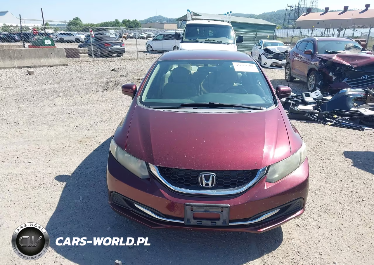 2014 Honda Civic Lx VIN:19XFB2F51EE026981 - 12