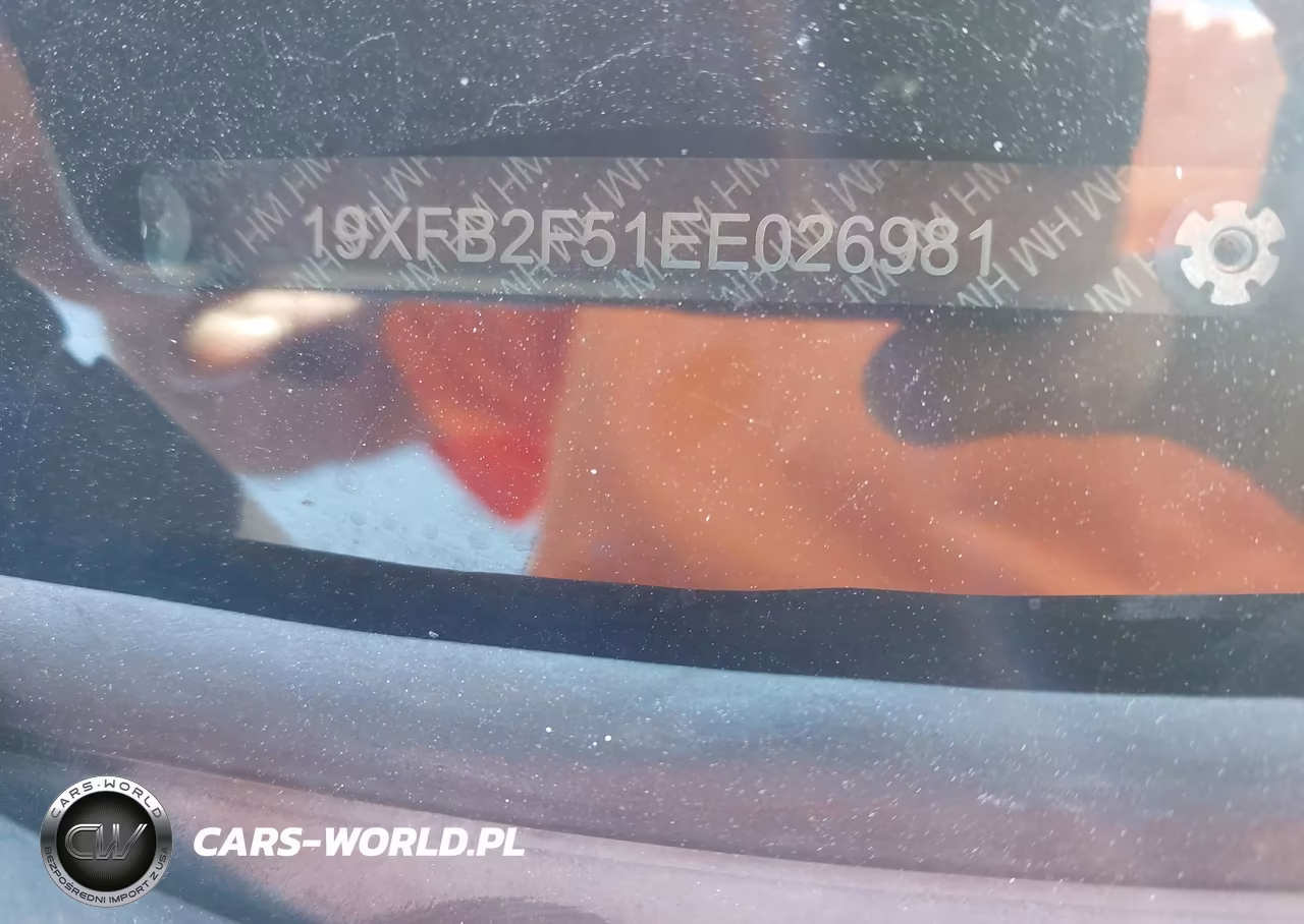 2014 Honda Civic Lx VIN:19XFB2F51EE026981 - 17