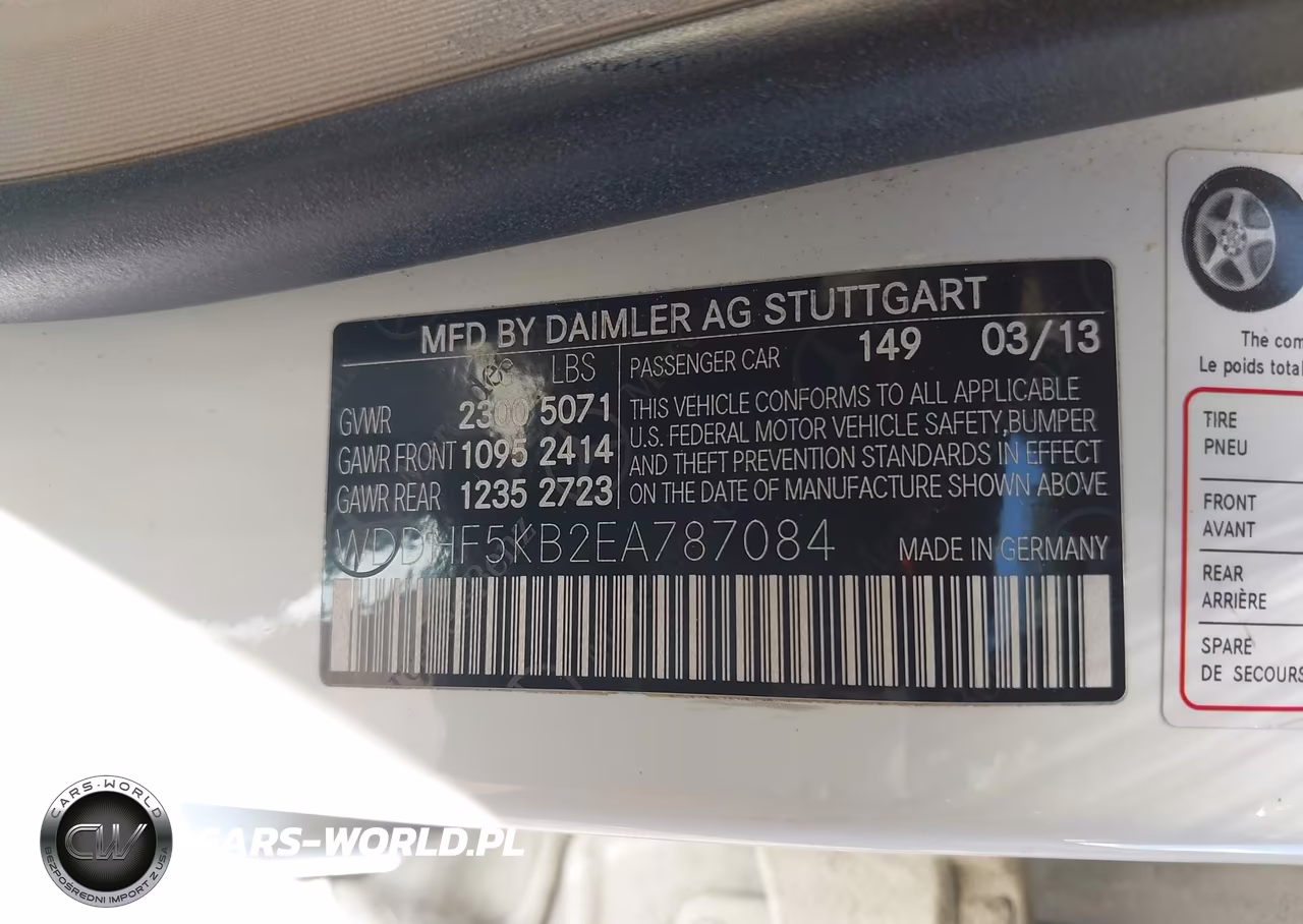 2014 Mercedes-Benz E 350 VIN:WDDHF5KB2EA787084 - 9