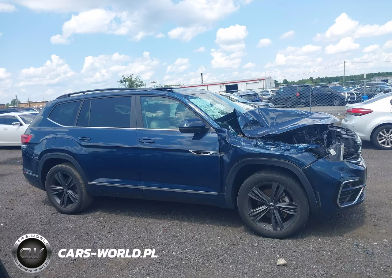 2021 Volkswagen Atlas 3.6L V6 Se W-Technology R-Line VIN:1V2NR2CA0MC610639 - 13