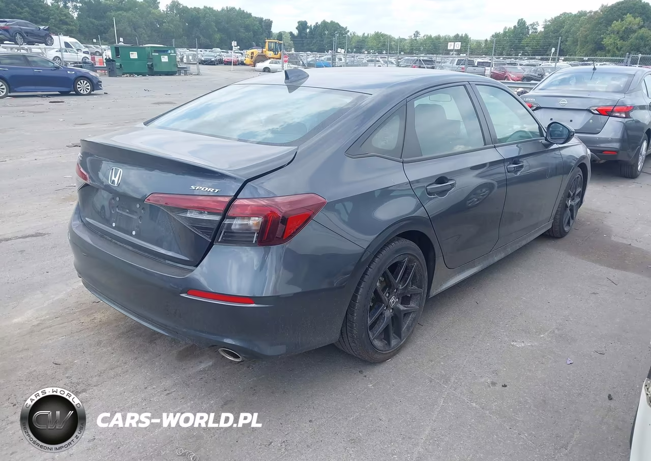2025 Honda Civic Sport VIN:2HGFE2F59SH598146 - 4