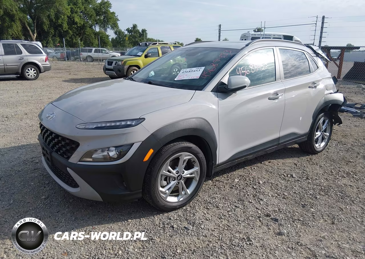 2022 Hyundai Kona Sel VIN:KM8K3CAB6NU919627 - 2