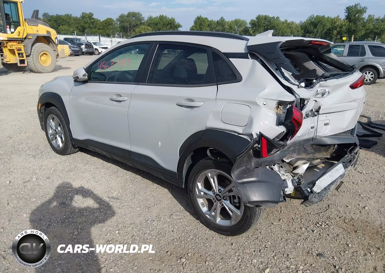 2022 Hyundai Kona Sel VIN:KM8K3CAB6NU919627 - 3
