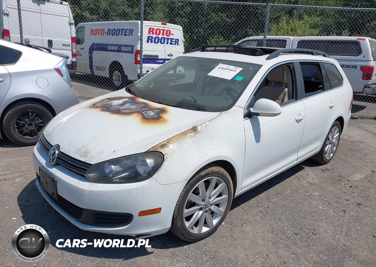 2014 Volkswagen Jetta Sportwagen 2.0L Tdi VIN:3VWPL7AJ4EM624987 - 2