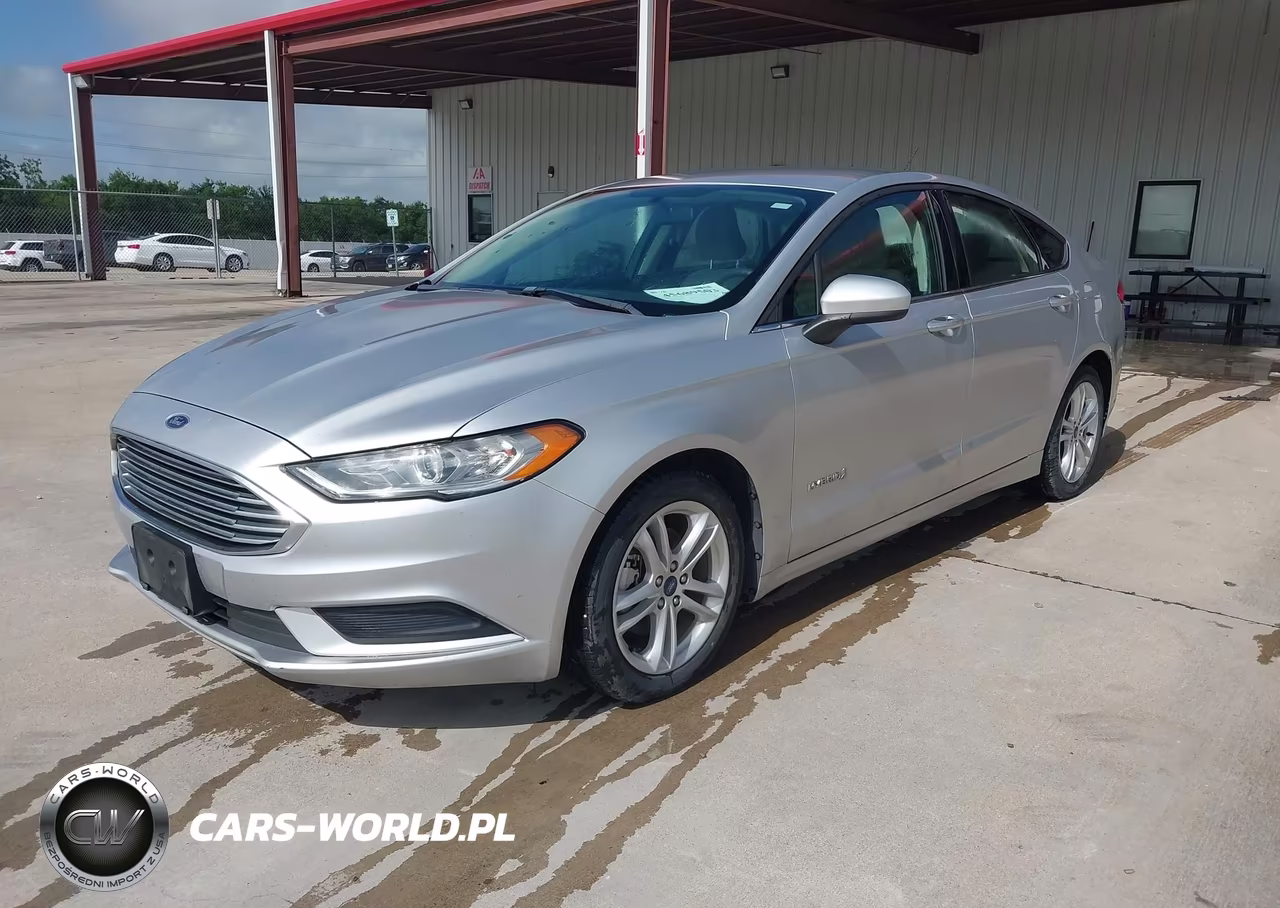 2018 Ford Fusion Hybrid S VIN:3FA6P0UU9JR235720 - 2