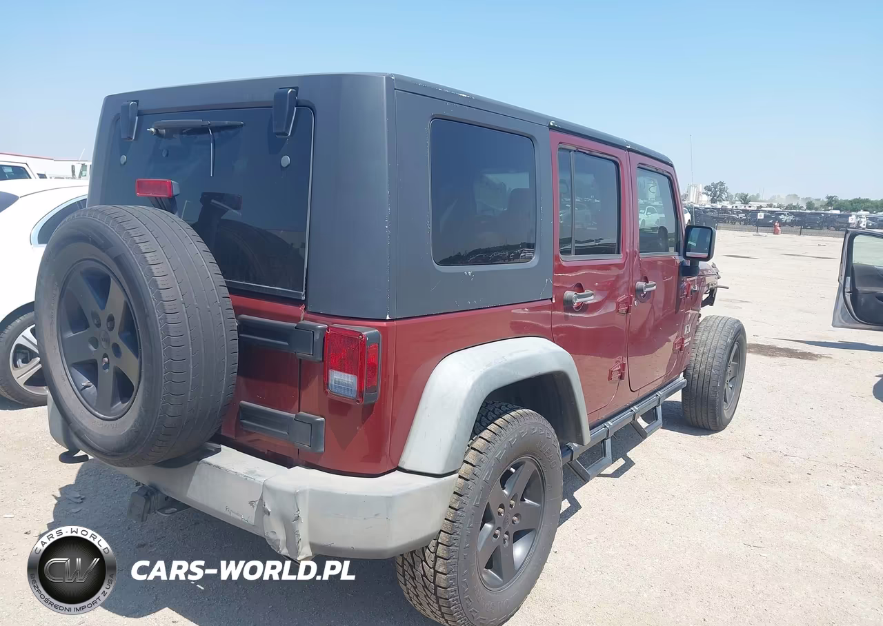 2009 Jeep Wrangler Unlimited X VIN:1J4GA39139L730323 - 4