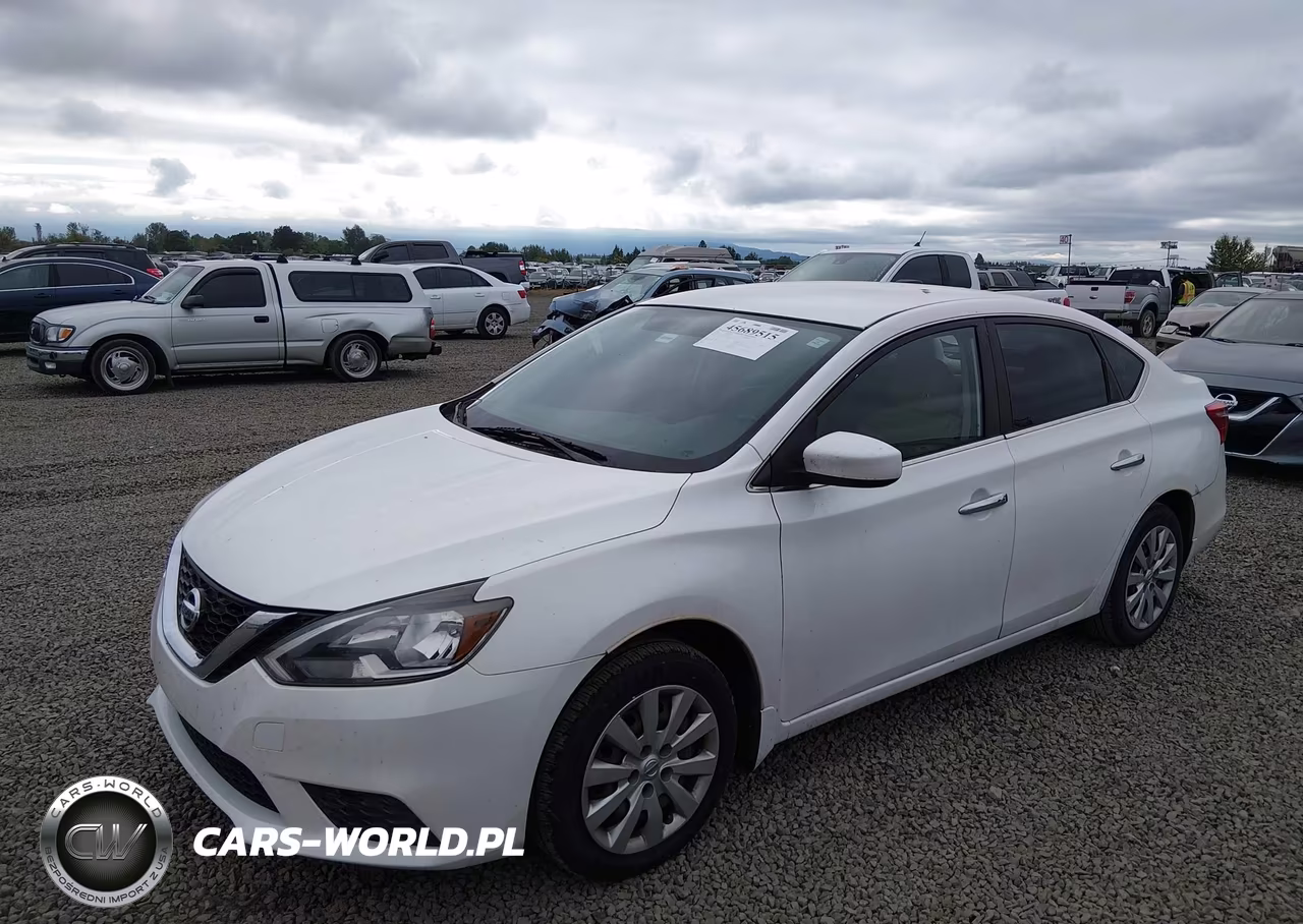 2016 Nissan Sentra Sv VIN:3N1AB7AP5GL654124 - 2