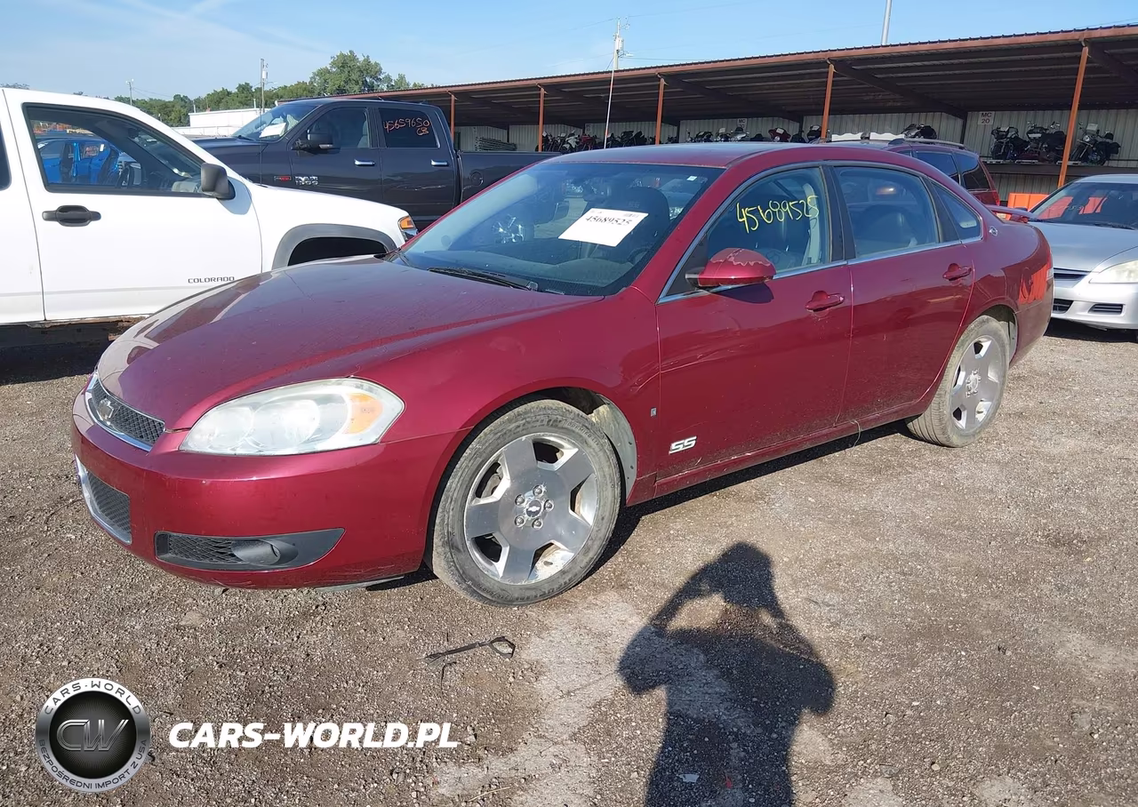 2008 Chevrolet Impala Ss VIN:2G1WD58C781350020 - 2