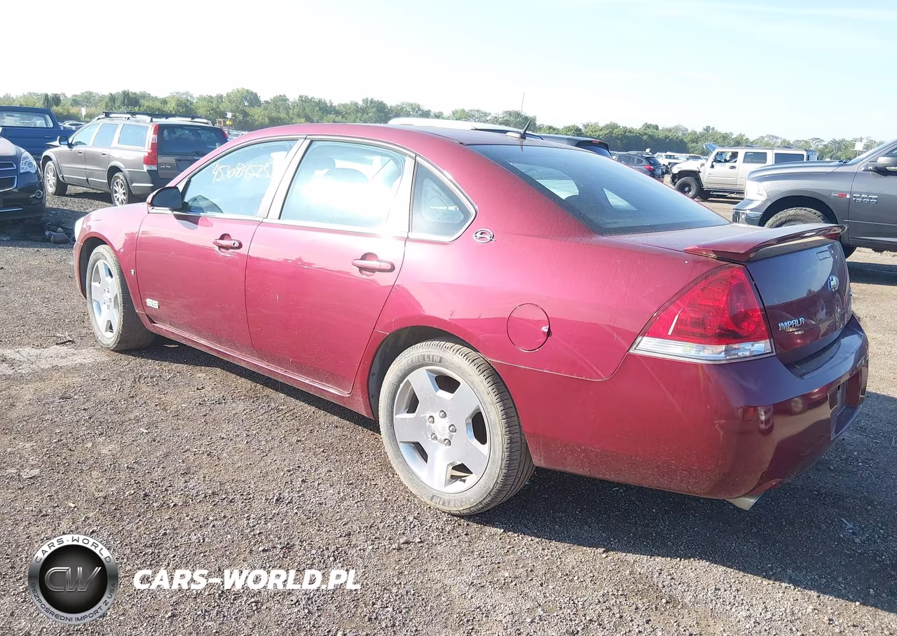 2008 Chevrolet Impala Ss VIN:2G1WD58C781350020 - 3