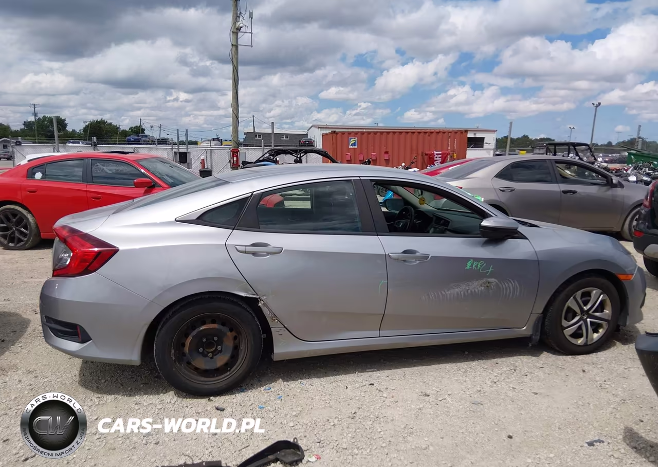 2018 Honda Civic Lx VIN:19XFC2F66JE001283 - 13