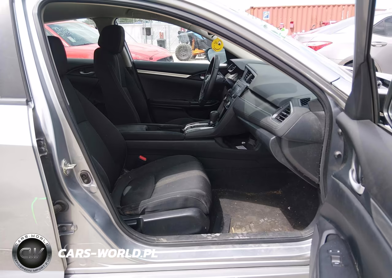 2018 Honda Civic Lx VIN:19XFC2F66JE001283 - 5