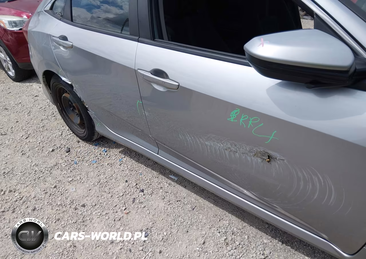 2018 Honda Civic Lx VIN:19XFC2F66JE001283 - 6