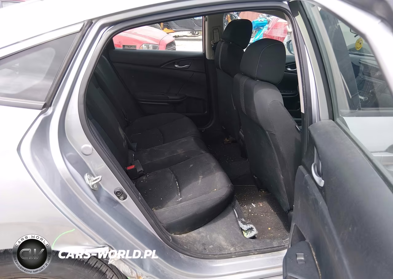 2018 Honda Civic Lx VIN:19XFC2F66JE001283 - 8
