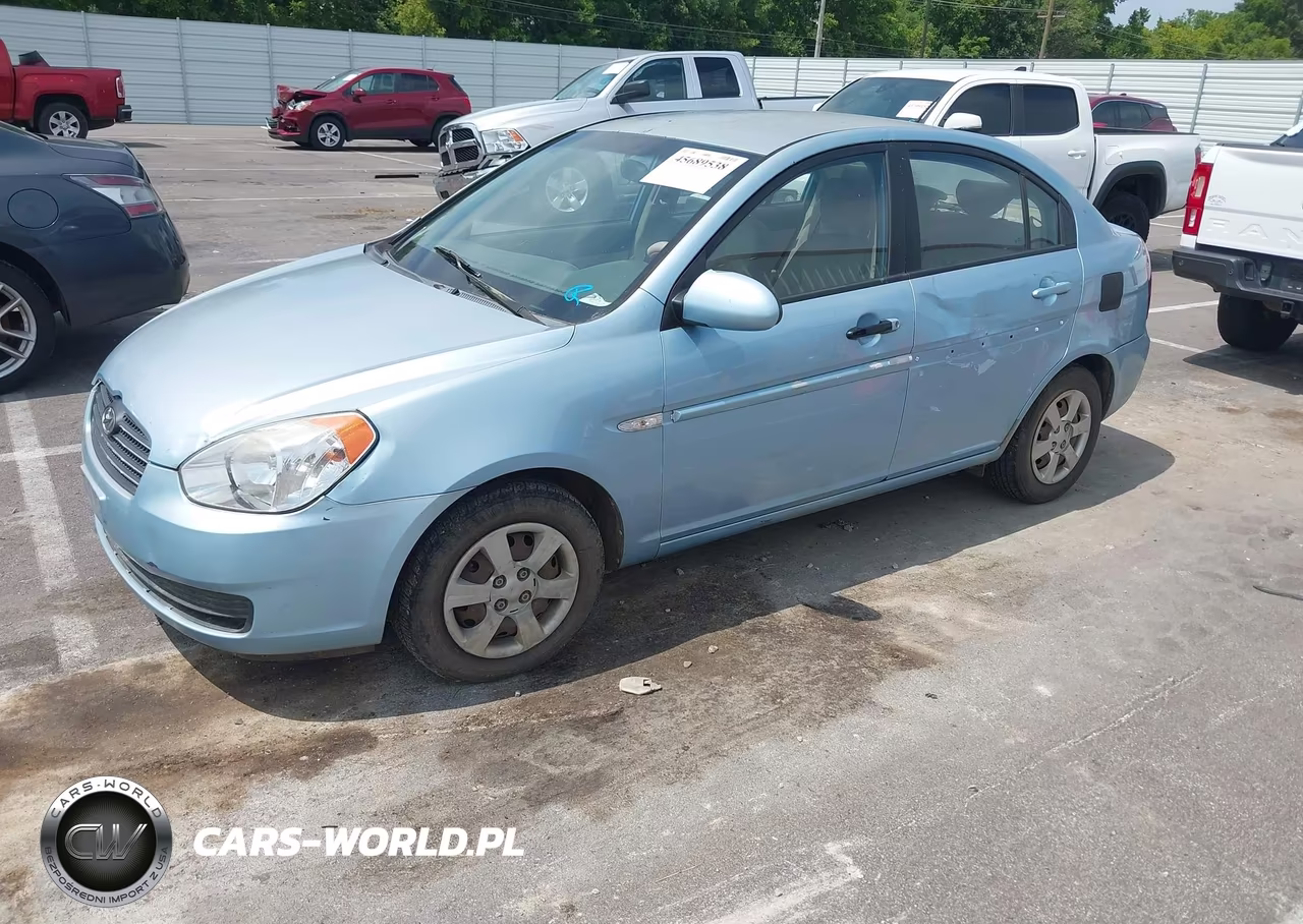 2007 Hyundai Accent Gls VIN:KMHCN46CX7U142829 - 2