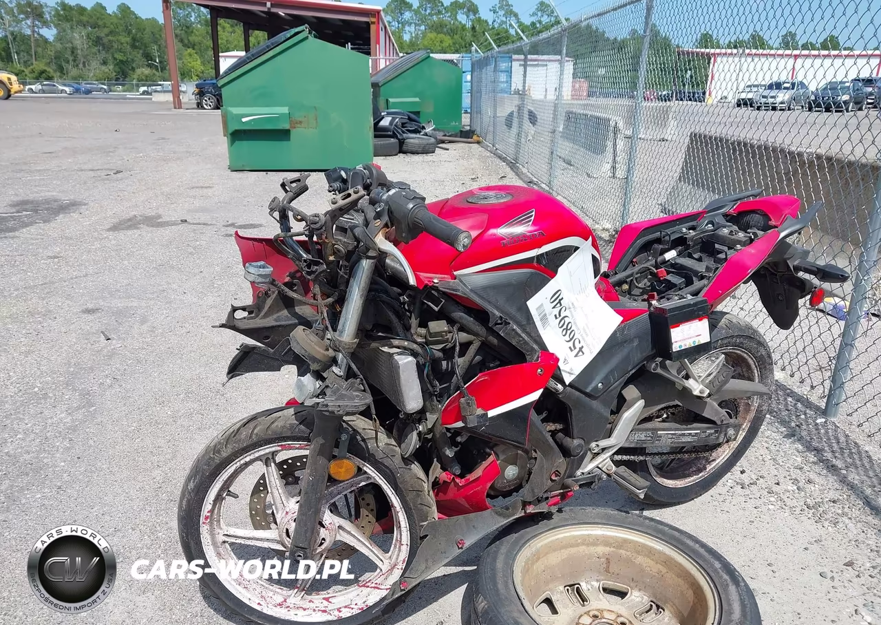 2018 Honda Cbr300 R VIN:MLHNC5101J5400921 - 2
