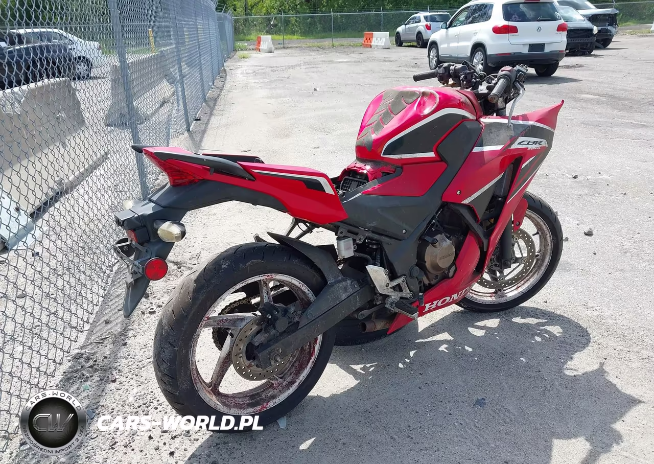 2018 Honda Cbr300 R VIN:MLHNC5101J5400921 - 4