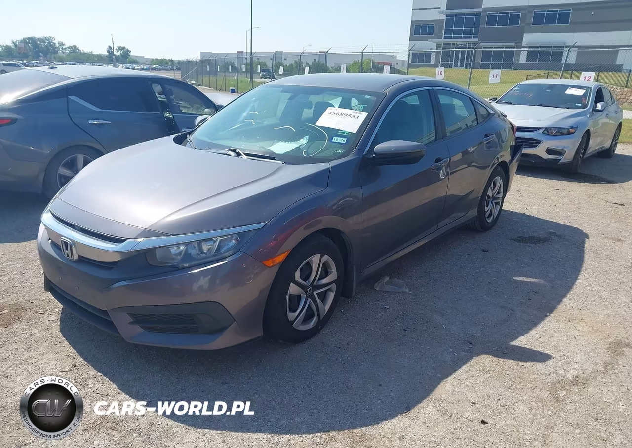 2016 Honda Civic Lx VIN:19XFC2F55GE004482 - 2