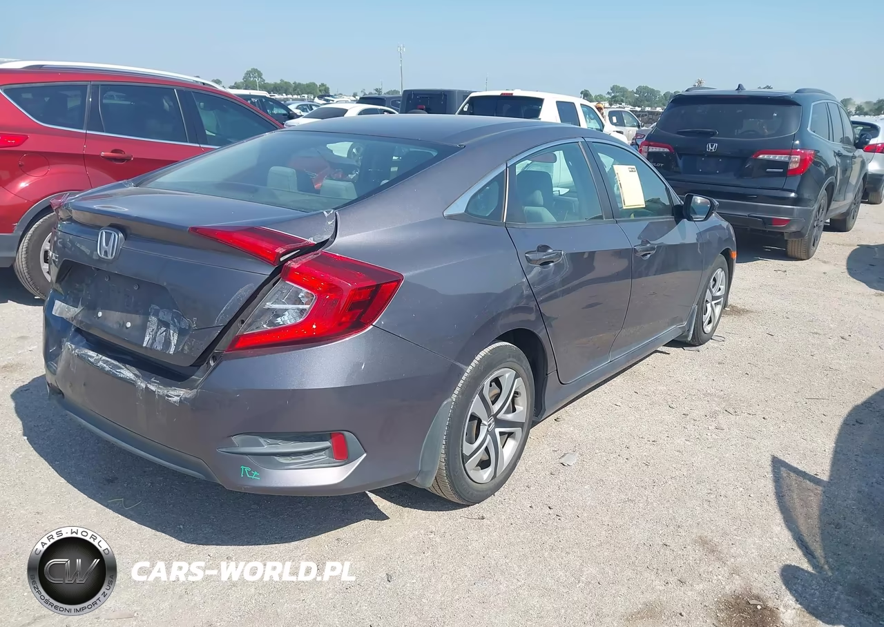 2016 Honda Civic Lx VIN:19XFC2F55GE004482 - 4