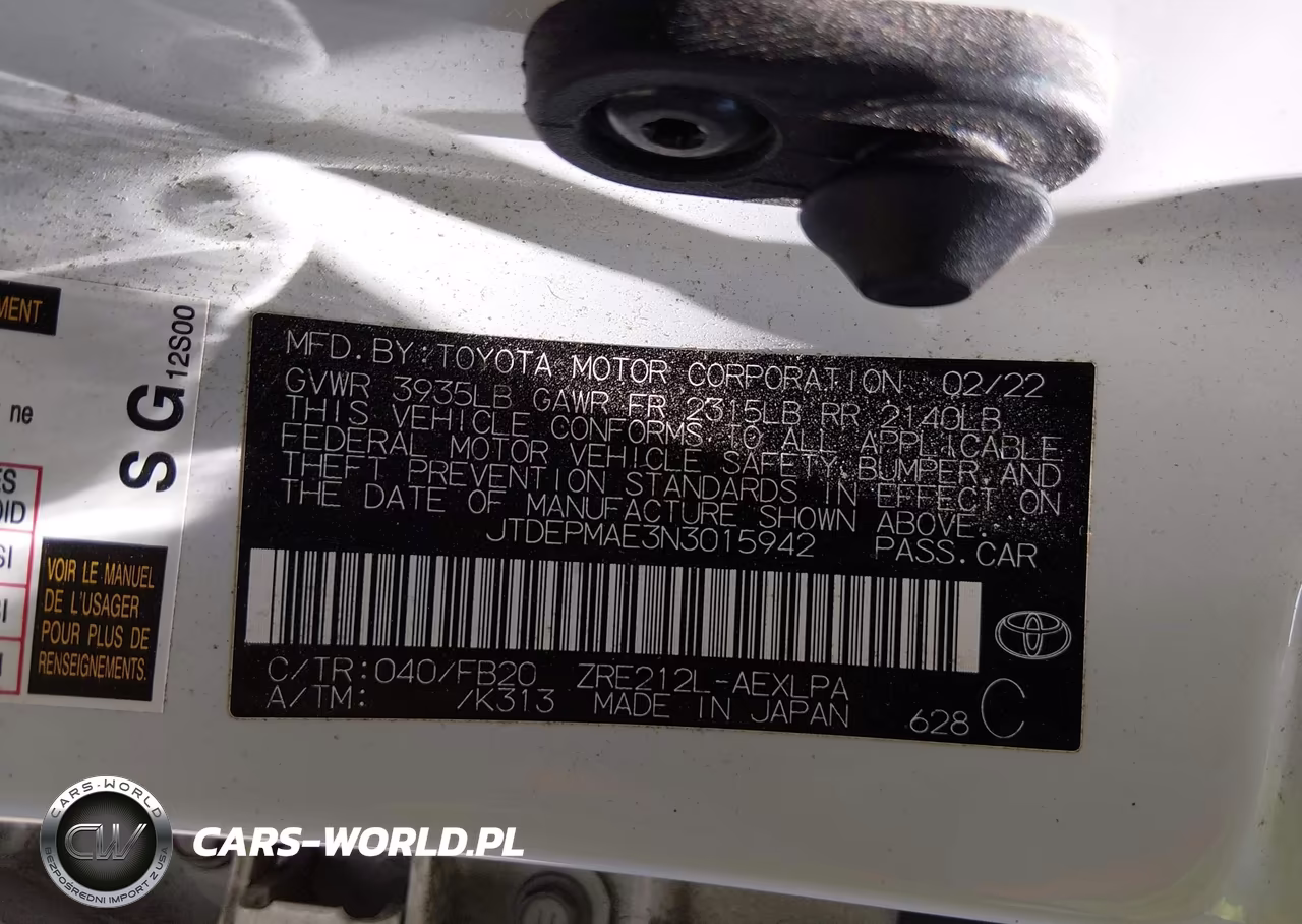 2022 Toyota Corolla Le VIN:JTDEPMAE3N3015942 - 9