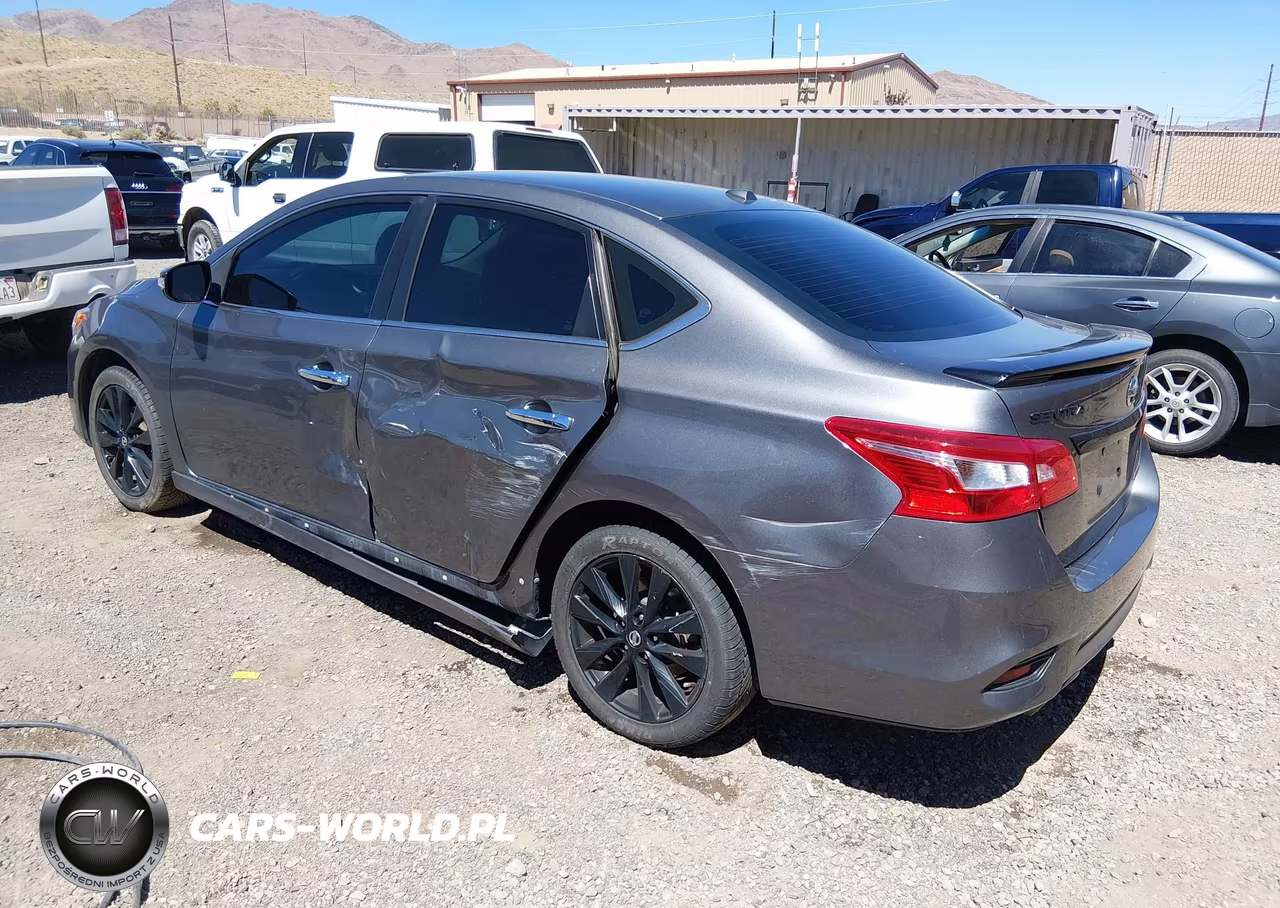 2018 Nissan Sentra Sr VIN:3N1AB7AP3JY237448 - 3