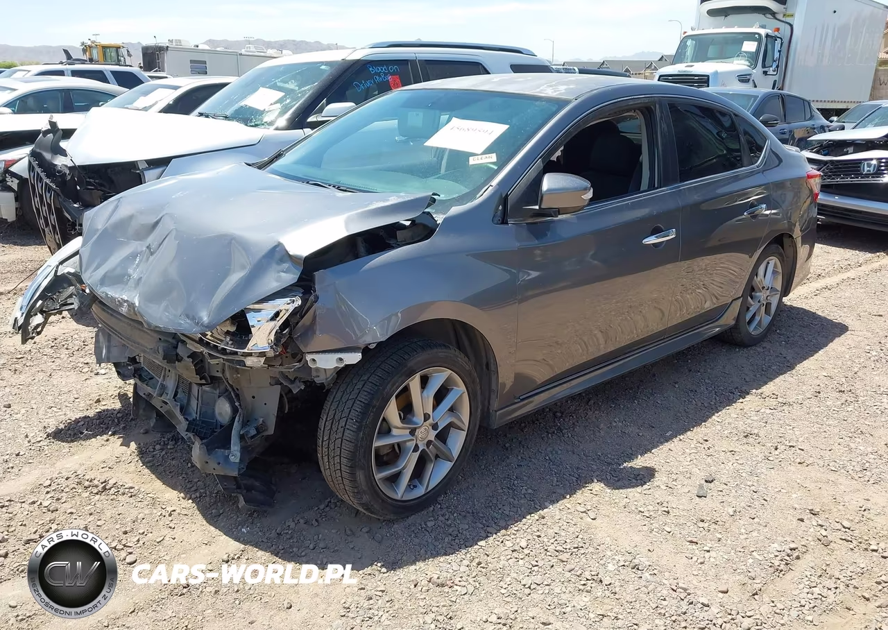 2015 Nissan Sentra Sr VIN:3N1AB7AP4FY291185 - 2
