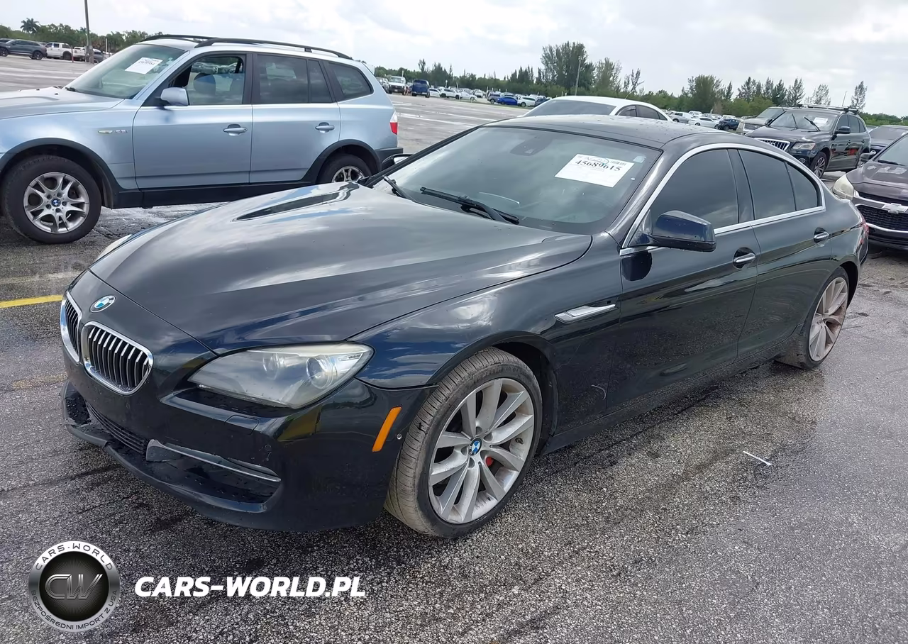 2013 BMW 640I Gran Coupe VIN:WBA6A0C56DDF14321 - 2