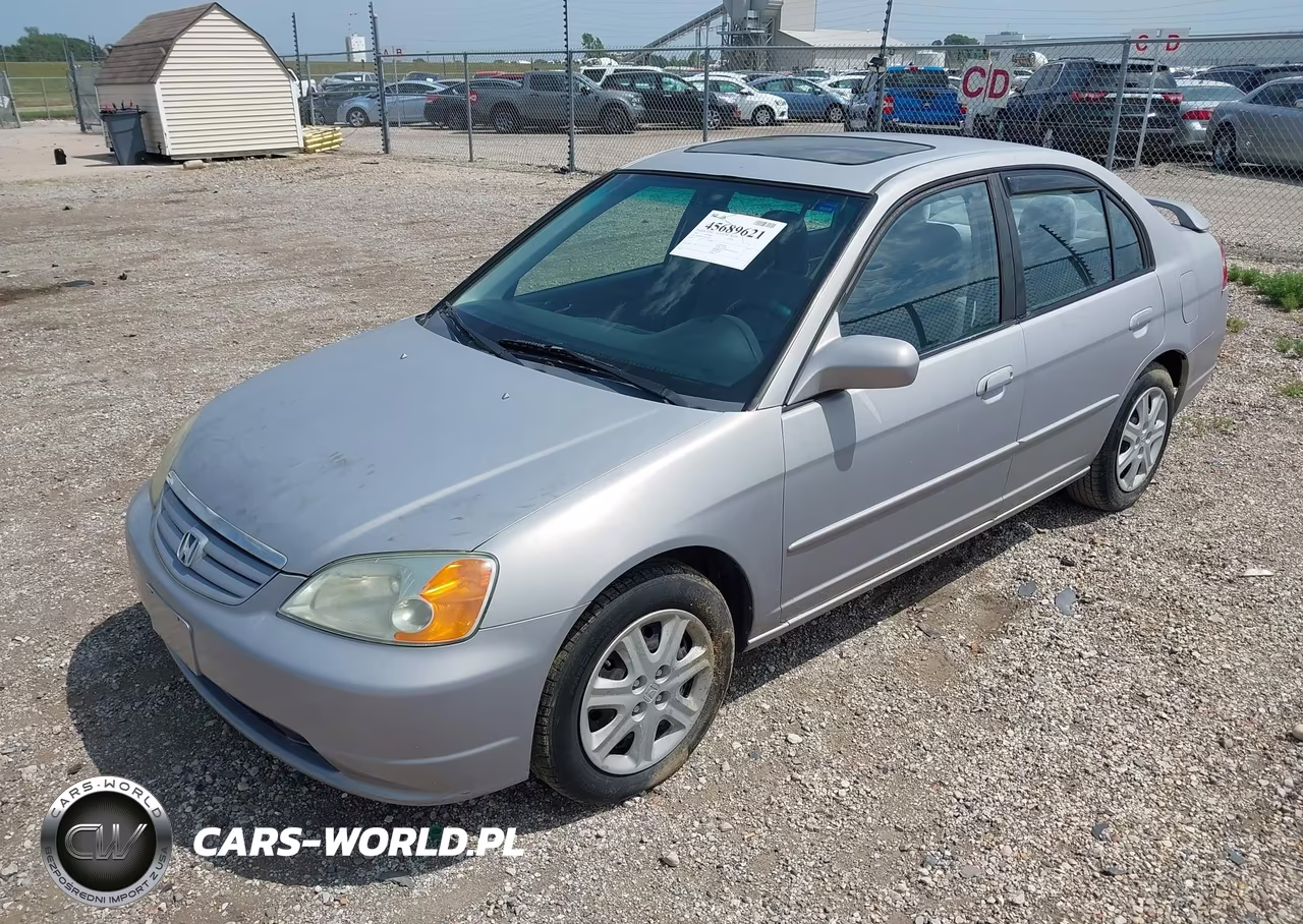 2003 Honda Civic Ex VIN:2HGES26703H552308 - 2