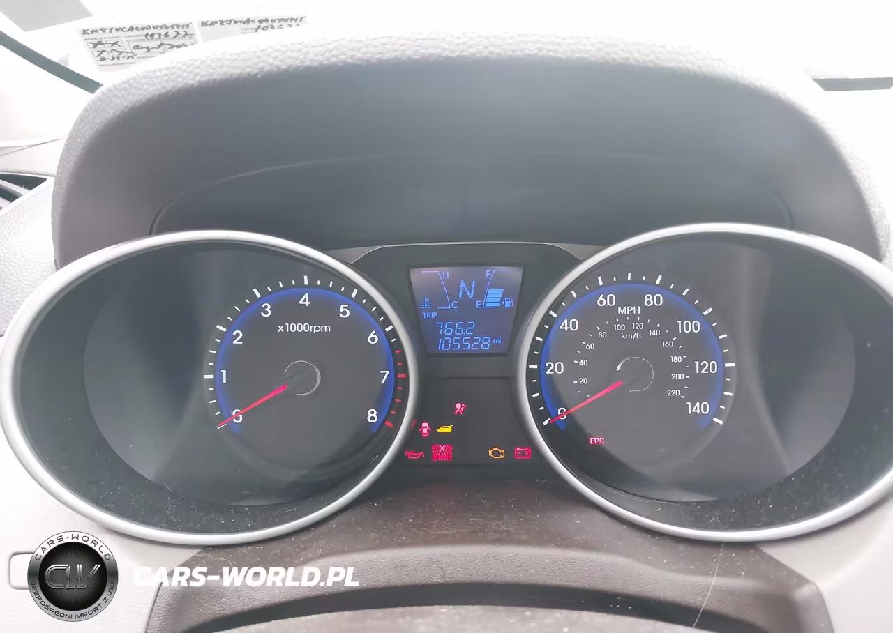 2013 Hyundai Tucson Gls VIN:KM8JUCAC0DU565815 - 7