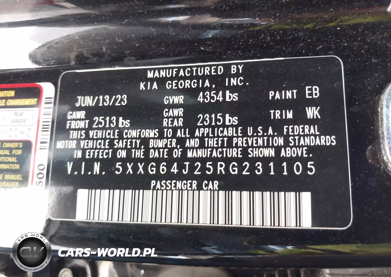 2024 Kia K5 Gt-Line VIN:5XXG64J25RG231105 - 9