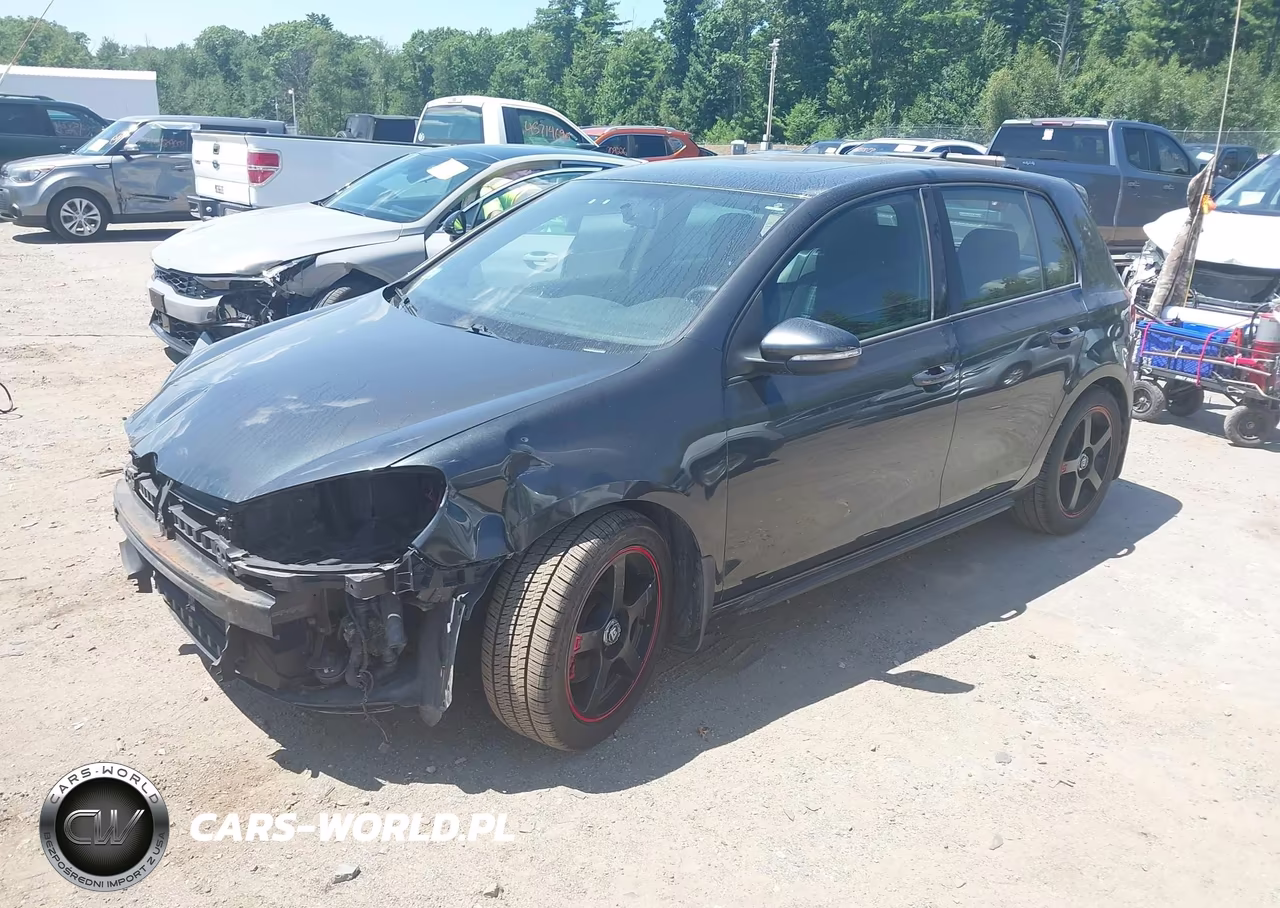 2012 Volkswagen Gti 4-Door VIN:WVWHD7AJ6CW213110 - 2
