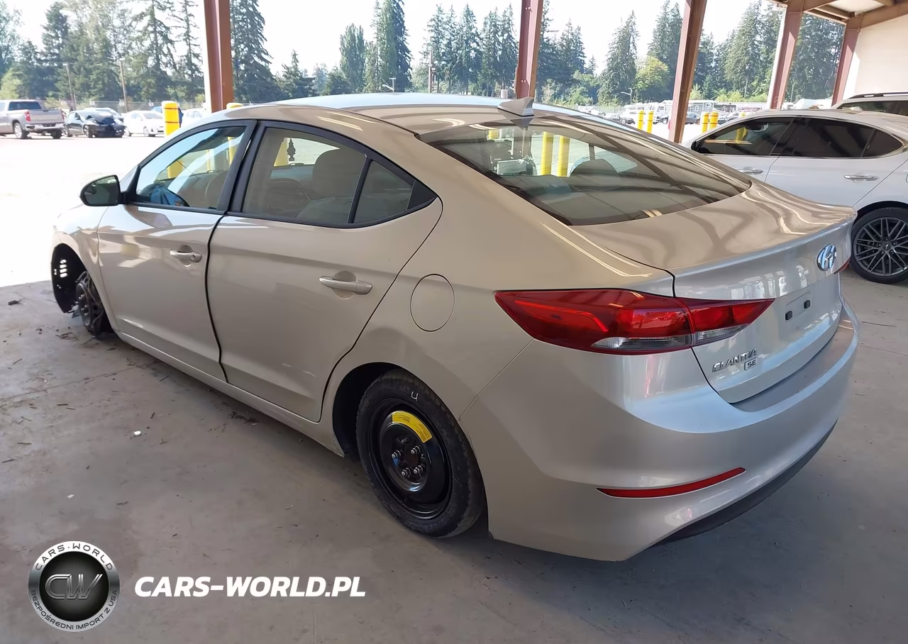 2017 Hyundai Elantra Se VIN:5NPD74LF8HH076214 - 3