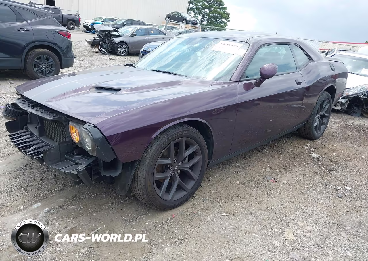 2021 Dodge Challenger Sxt VIN:2C3CDZAG4MH610491 - 2