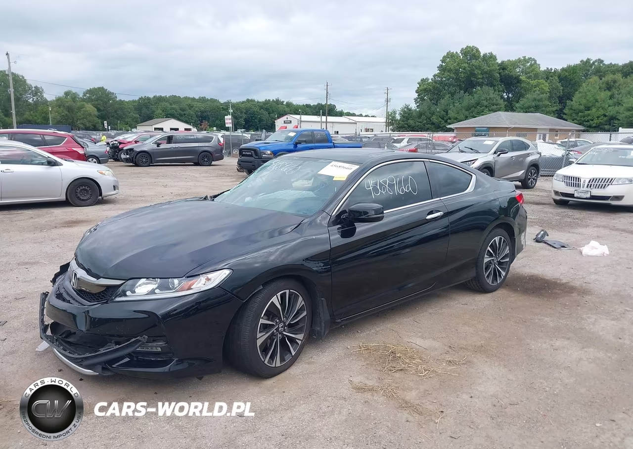 2016 Honda Accord Ex-L VIN:1HGCT1B8XGA000753 - 2