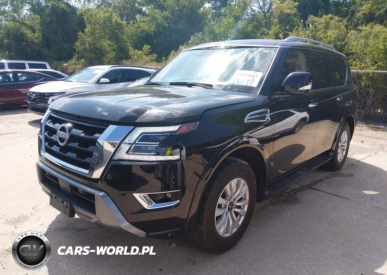 2024 Nissan Armada Sv 4Wd VIN:JN8AY2AD0R9707381 - 2