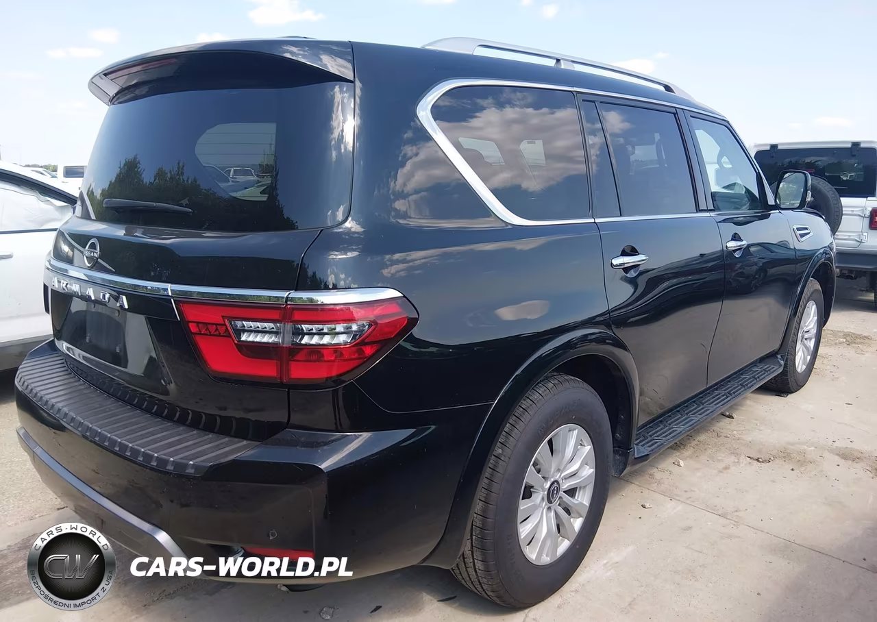 2024 Nissan Armada Sv 4Wd VIN:JN8AY2AD0R9707381 - 4