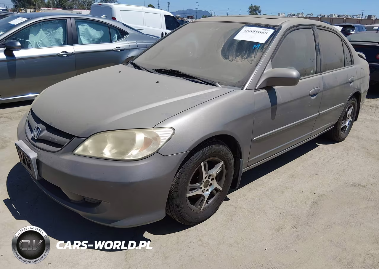 2005 Honda Civic Ex VIN:2HGES26725H554693 - 2