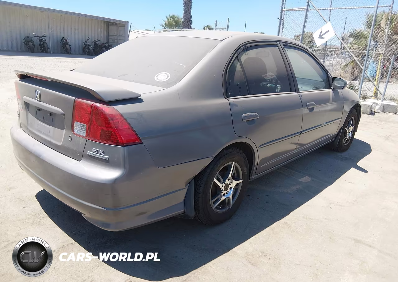 2005 Honda Civic Ex VIN:2HGES26725H554693 - 4